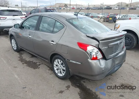 2017 Nissan Versa 1.6 Sv из США, поврежденный, VIN 3N1CN7AP5HL802581